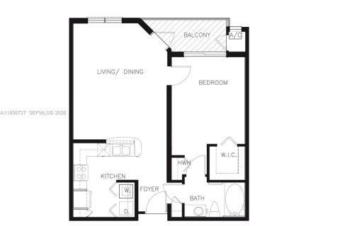 Condominio en venta en South Miami, Florida, 1 dormitorio, 66.89 m2 № 2190500 - foto 2