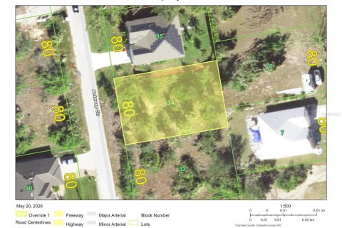 Terreno en Port Charlotte, Florida № 2195520