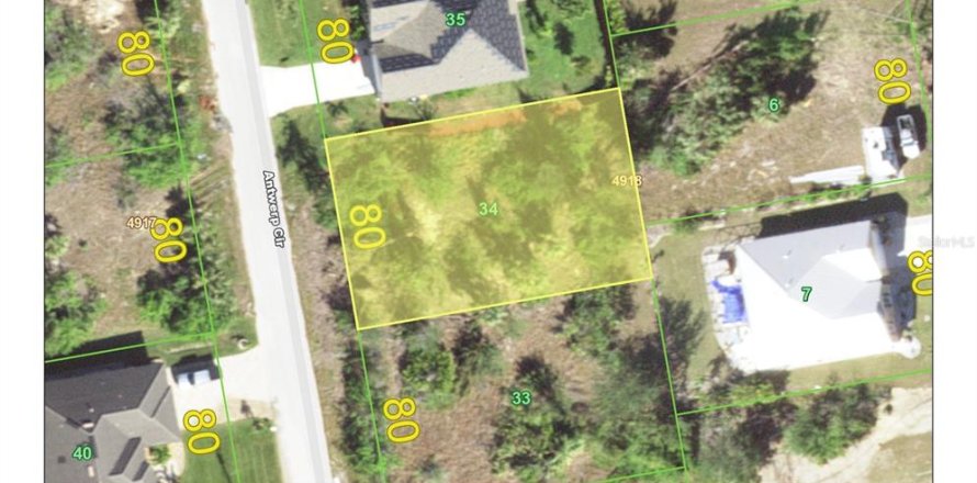 Land in Port Charlotte, Florida № 2195520