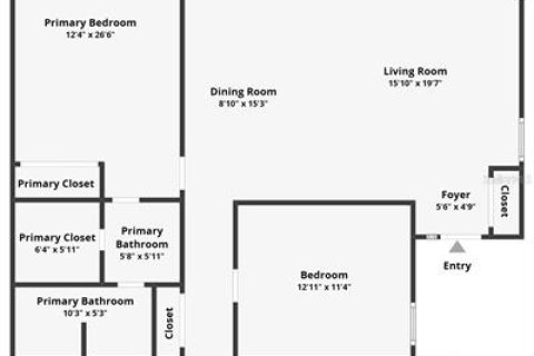 House in Ormond Beach, Florida 2 bedrooms, 149.11 sq.m. № 2209271 - photo 21