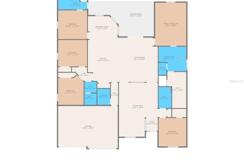 House in Spring Hill, Florida 5 bedrooms, 284.28 sq.m. № 1525441 - photo 4