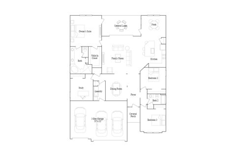 Townhouse floor plan «211SQM PRINCETON», 3 bedrooms in SILVER LANDING