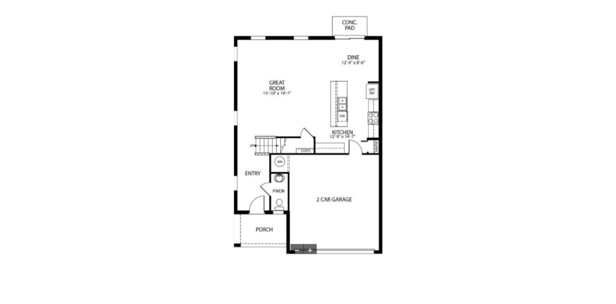 Casa en Andover Ridge en DeLand, Florida 4 dormitorios, 177 m2 № 615796