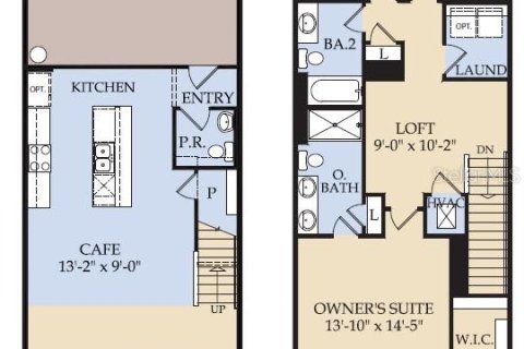 Touwnhouse à vendre à Orlando, Floride: 3 chambres, 156.35 m2 № 2388730 - photo 2