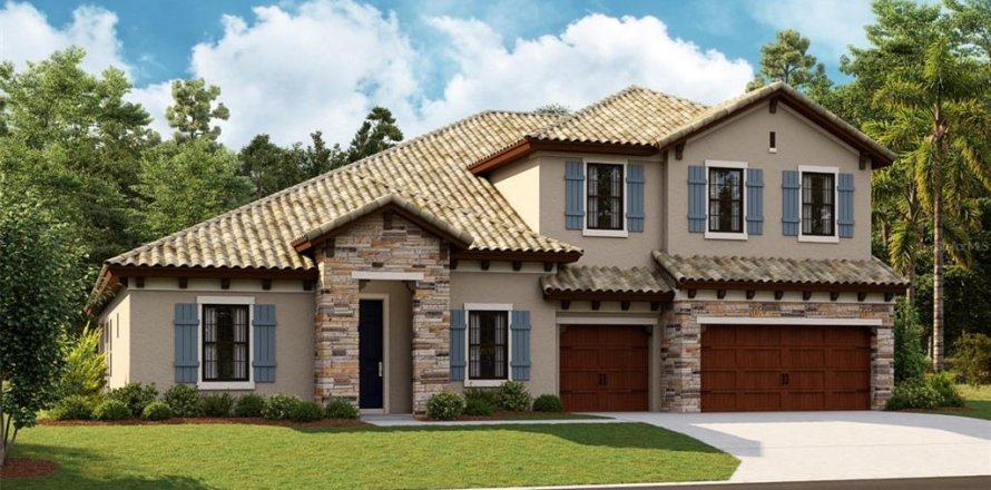 House in Fish Hawk, Florida 5 bedrooms, 427.54 sq.m. № 2236341