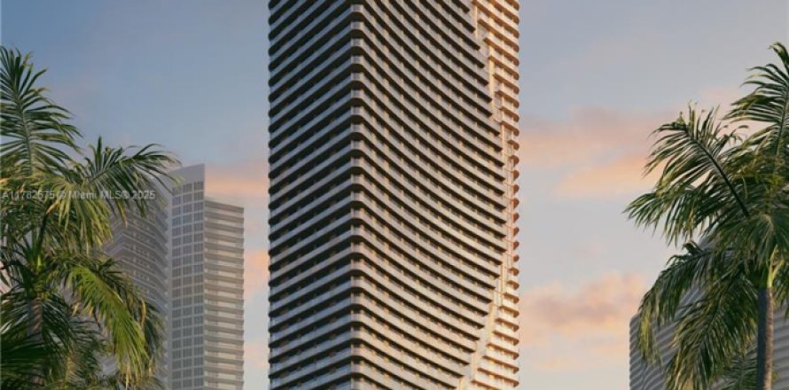 Кондоминиум с 1 спальней в Майами, Флорида № 2019693