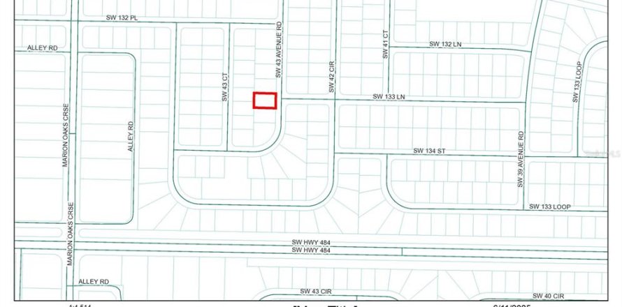 Terreno en Ocala, Florida № 1780229