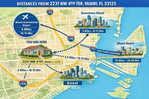 Casa en venta en Miami, Florida, 6 dormitorios, 197.7 m2 № 2038537 - foto 5