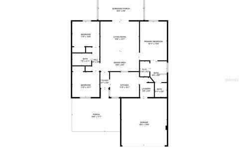 Купить виллу или дом в Делтона, Флорида 6 комнат, 117.43м2, № 1918073 - фото 25