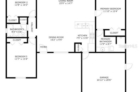 Casa en alquiler en Spring Hill, Florida, 3 dormitorios, 121.24 m2 № 1904471 - foto 2