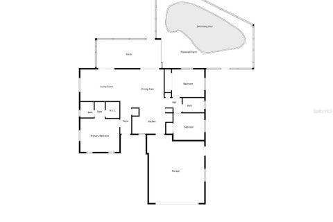 House in Palm Coast, Florida 3 bedrooms, 121.89 sq.m. № 1592651 - photo 4