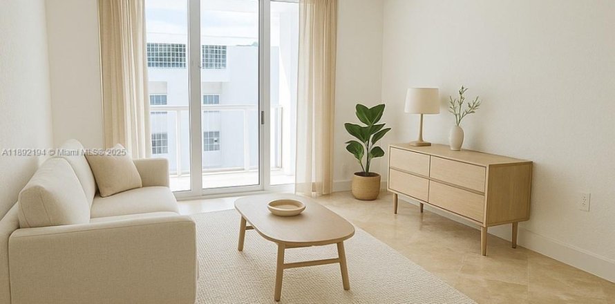 Condominio en Miami Beach, Florida, 1 dormitorio № 1950937