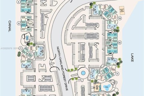 Condominio en alquiler en Oakland Park, Florida, 2 dormitorios, 96.43 m2 № 2168557 - foto 22