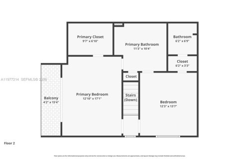 Adosado en venta en Miami, Florida, 2 dormitorios, 123.56 m2 № 2041722 - foto 23