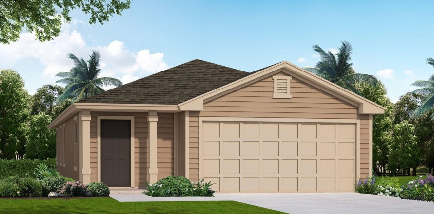 Villa ou maison à CROSS CREEK à Parrish, Floride 3 chambres, 113.53 m2 № 801854