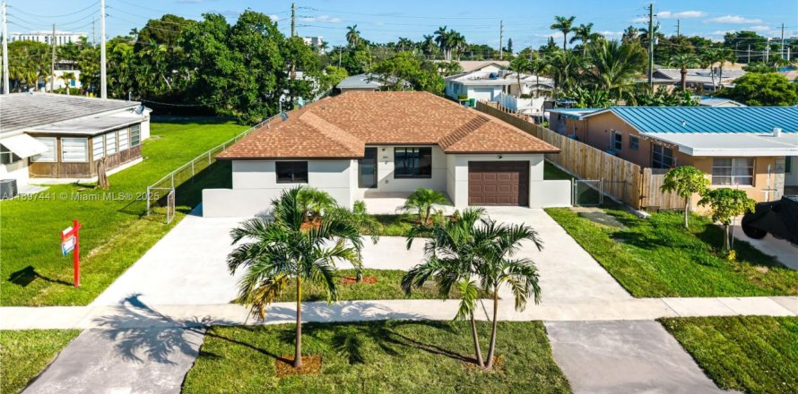 Дом в Дания-Бич, Флорида 3 спальни, 140.28м2 № 1949066