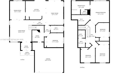 Купить виллу или дом в Хомстед, Флорида 5 спален, 231.7м2, № 2006007 - фото 25