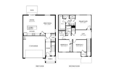 Townhouse in Minneola, Florida 3 bedrooms, 162.95 sq.m. № 1767289 - photo 1
