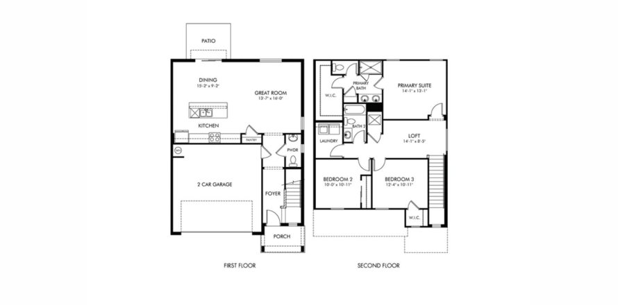 Townhouse in Minneola, Florida 3 bedrooms, 162.95 sq.m. № 1767289