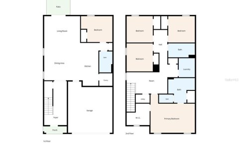 Villa ou maison à vendre à Wesley Chapel, Floride: 5 chambres, 227.89 m2 № 2318631 - photo 29