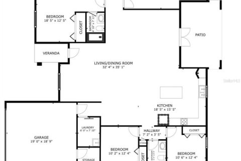 House in Palm Bay, Florida 4 bedrooms, 225.85 sq.m. № 1666955 - photo 3