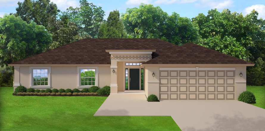 Villa ou maison à Okeechobee, Floride 4 chambres, 163.04 m2 № 2078740