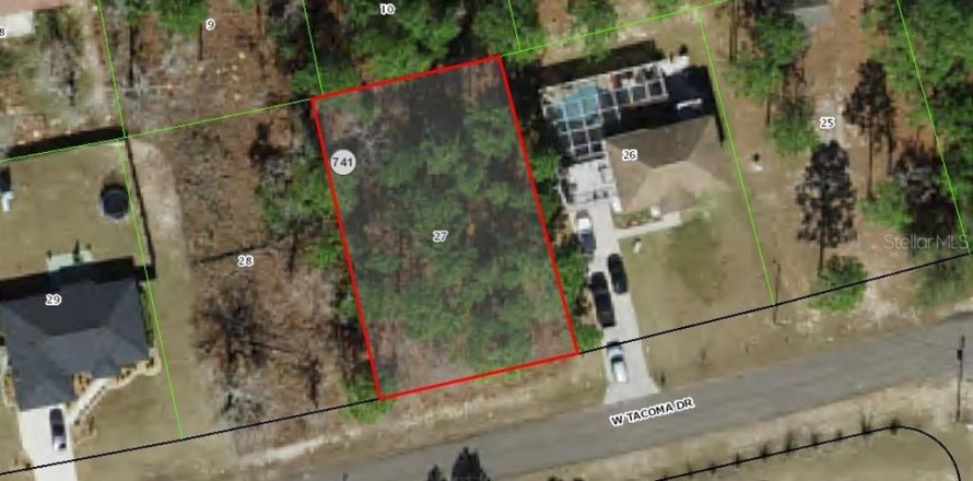 Land in Citrus Springs, Florida № 2159298