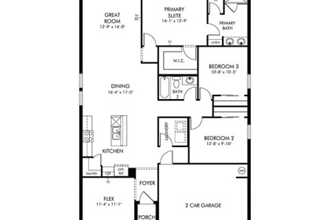 House in Haines City, Florida 3 bedrooms, 157.47 sq.m. № 1842291 - photo 1
