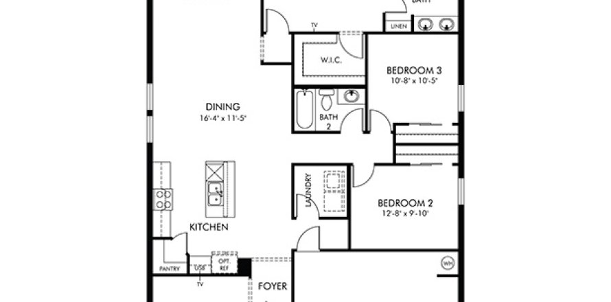 House in Haines City, Florida 3 bedrooms, 157.47 sq.m. № 1842291