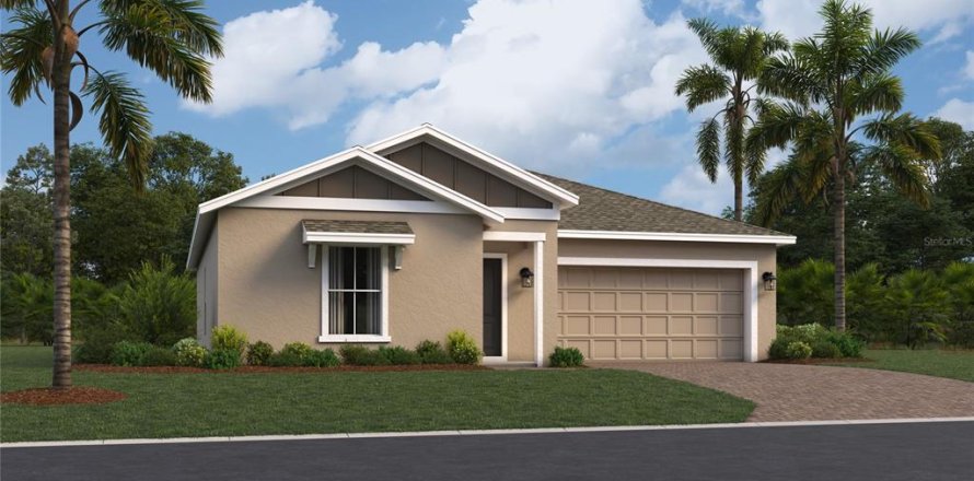 House in Groveland, Florida 3 bedrooms, 144.46 sq.m. № 1873383