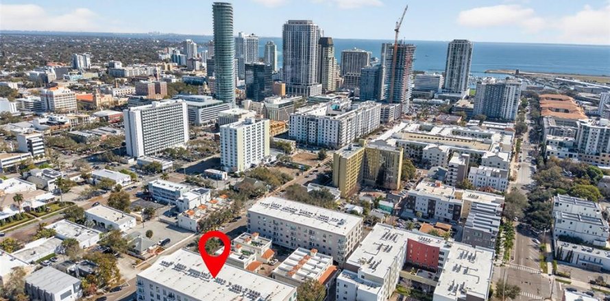 Condo à Saint Petersburg, Floride, 2 chambres № 2148384