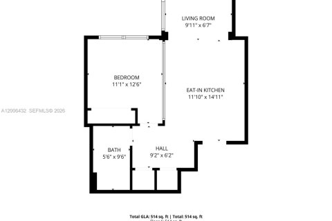 Condo in Miami, Florida, 1 bedroom  № 2170722 - photo 19