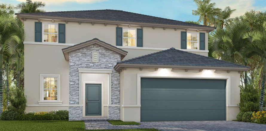 Adosado en VERDANA LANDINGS en Miami, Florida 5 dormitorios, 248 m2 № 71294