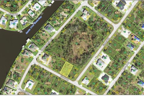 Land in Port Charlotte, Florida № 2160372