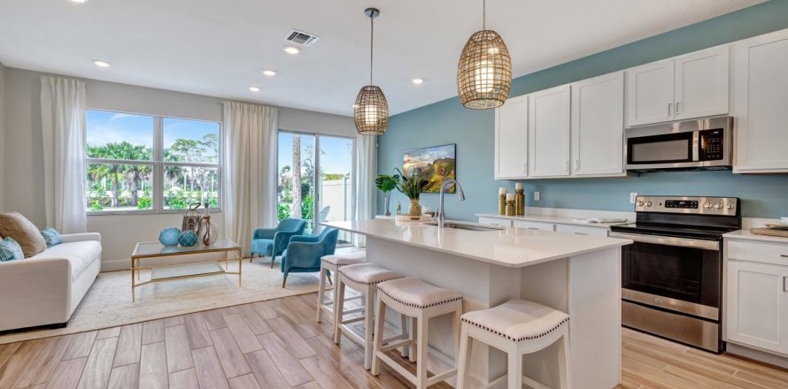 Townhouse in ASPIRE AT HAWKS RIDGE in Port St. Lucie, Florida 2 bedrooms, 157 sq.m. № 62511