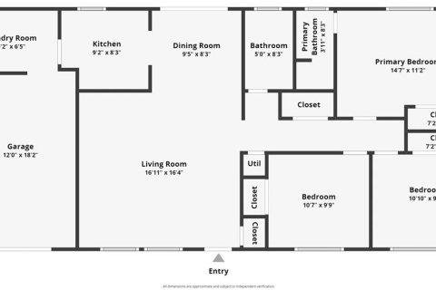 House in Saint Petersburg, Florida 3 bedrooms, 97.55 sq.m. № 1746517 - photo 21