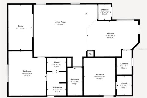 Casa en venta en Spring Hill, Florida, 2 dormitorios, 118.91 m2 № 2222226 - foto 3