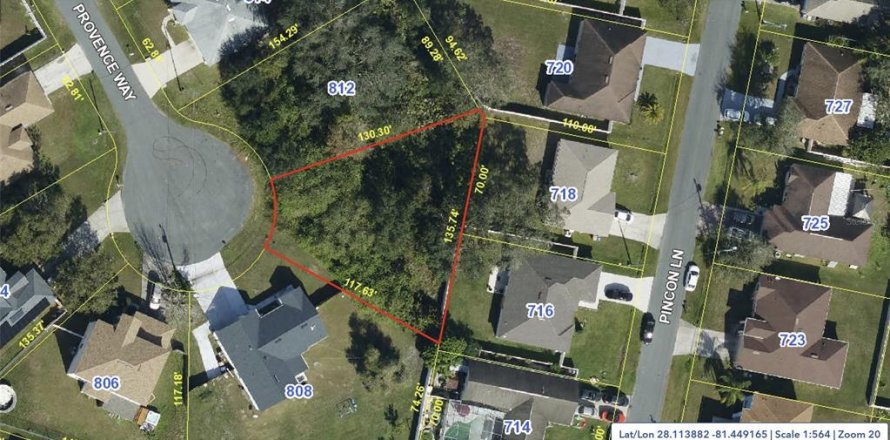 Terrain à Kissimmee, Floride № 1905391