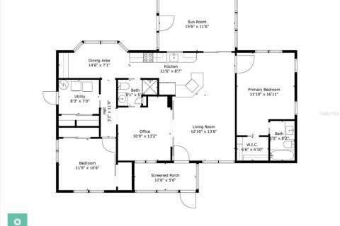 House in Venice, Florida 2 bedrooms, 92.62 sq.m. № 2350239 - photo 2