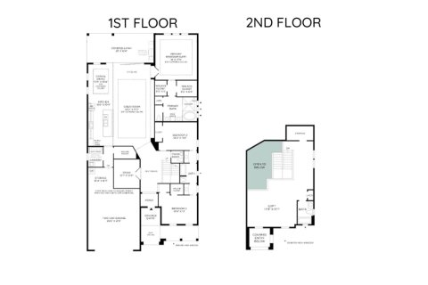 Property floor plan «328SQM CARVER ELITE ISLAND COLONIAL», 3 bedrooms in THE ISLES AT LAKEWOOD RANCH