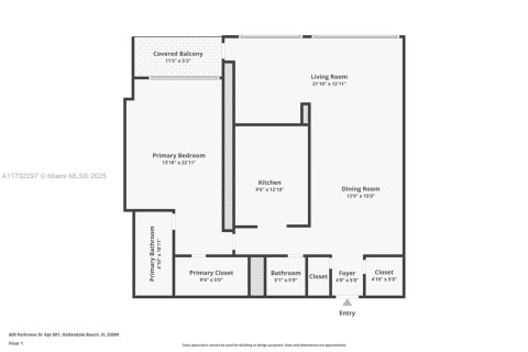 Condo in Hallandale Beach, Florida, 1 bedroom  № 1481844 - photo 2