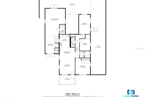 House in Daytona Beach, Florida 4 bedrooms, 172.15 sq.m. № 2121224 - photo 23