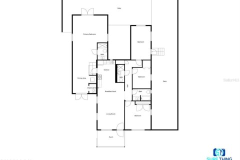 House in Daytona Beach, Florida 4 bedrooms, 172.15 sq.m. № 2121224 - photo 22