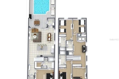 Adosado en venta en Kissimmee, Florida, 5 dormitorios, 213.12 m2 № 2101756 - foto 30