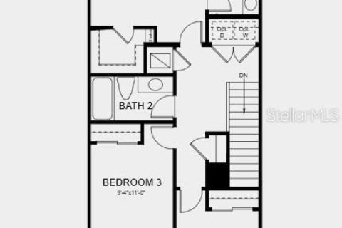 Купить таунхаус в Нокомис, Флорида 6 комнат, 127.55м2, № 1675660 - фото 3