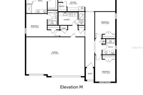 Купить виллу или дом в Уимаума, Флорида 3 комнаты, 217.02м2, № 2152390 - фото 2