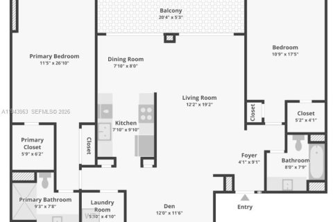 Condo in Pompano Beach, Florida, 2 bedrooms  № 2000920 - photo 3