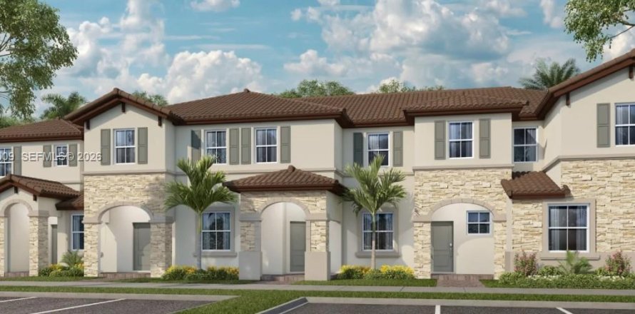 Таунхаус в Хомстед, Флорида 3 спальни, 143.53м2 № 2048798