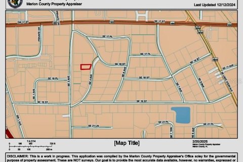 Terreno en venta en Ocala, Florida № 1544889 - foto 7