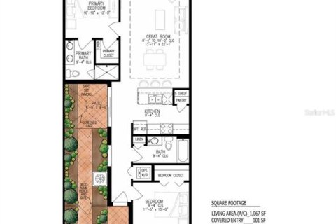 House in Venice, Florida 2 bedrooms, 99.13 sq.m. № 1434091 - photo 3